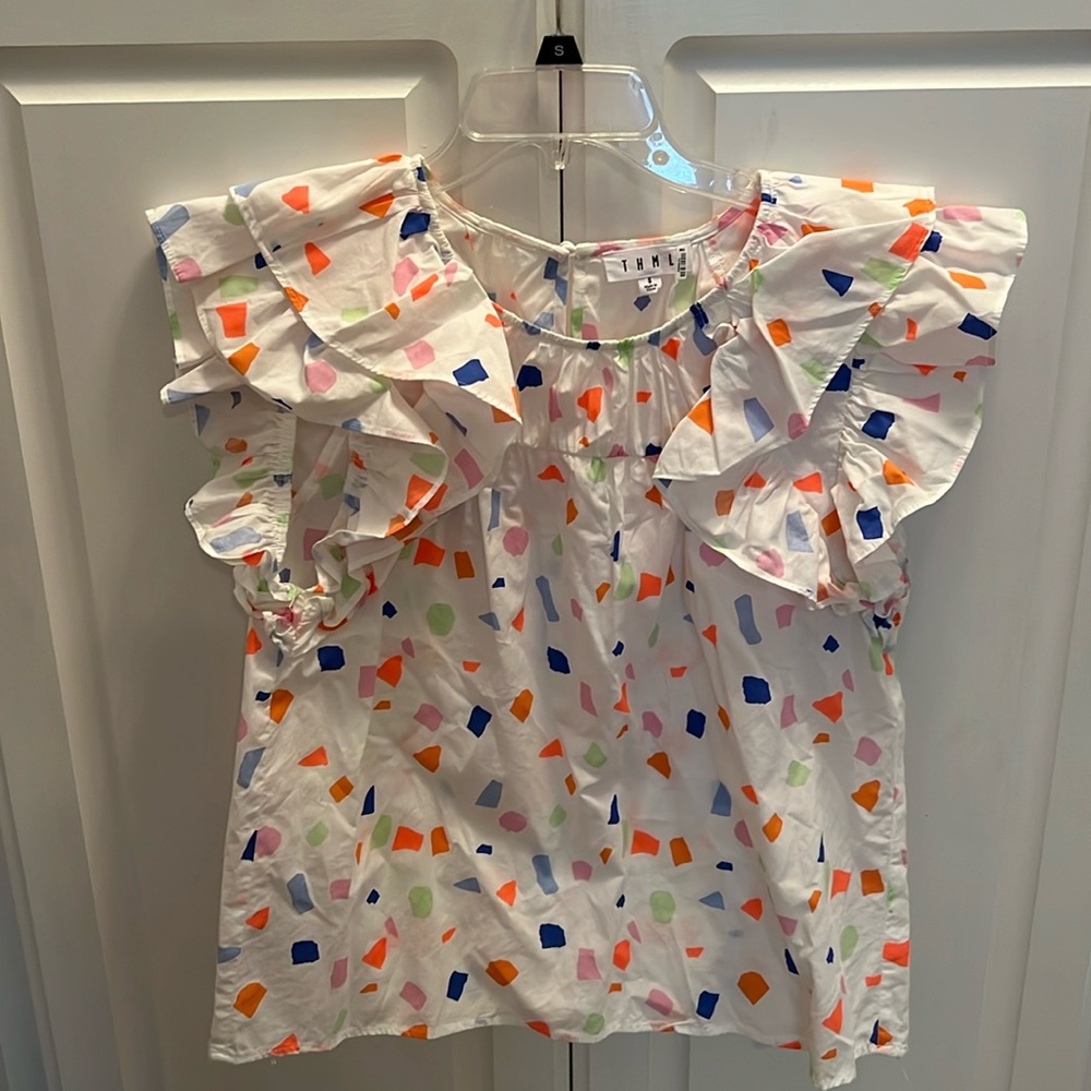 THML Polka dot blouse size S